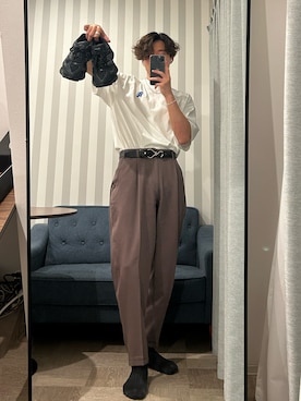「アイテム（ブレスレット）」を使った、Takumiさん（メンズ・178cm・20代）の夏コーディネート