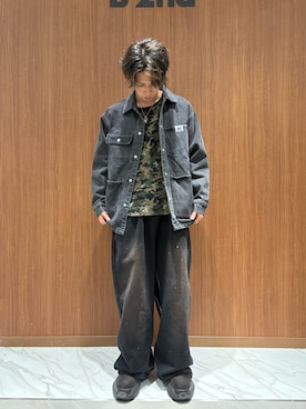 「B'2nd（ビーセカンド）のアイテム」を使った、.さん（メンズ・167cm）の秋コーディネート