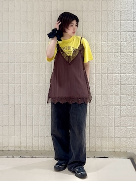 RiNCOさん（レディース・158cm）の春コーディネート