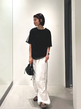 RiNCOさん（レディース・158cm）の夏コーディネート