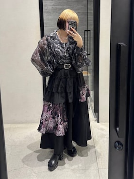 「アイテム（アクセサリー）」を使った、かのんさん（レディース・149cm・20代）の春コーディネート