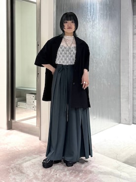 「HARE（ハレ）のアイテム（ジャケット/アウター）」を使った、かのんさん（レディース・149cm）の夏コーディネート