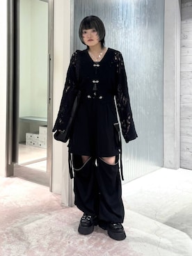 「HARE（ハレ）のアイテム（トップス）」を使った、かのんさん（レディース・149cm）の夏コーディネート