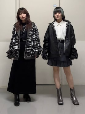 「アイテム（ネックレス）」を使った、かのんさん（レディース・149cm・20代）の秋コーディネート