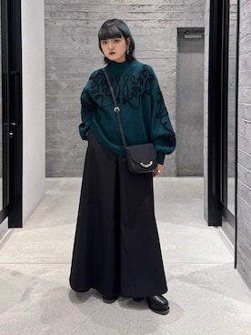 「HARE（ハレ）のアイテム（その他パンツ）」を使った、かのんさん（レディース・149cm・20代）の秋コーディネート