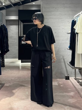 「HARE（ハレ）のアイテム（ブレスレット）」を使った、かのんさん（レディース・149cm）の春コーディネート