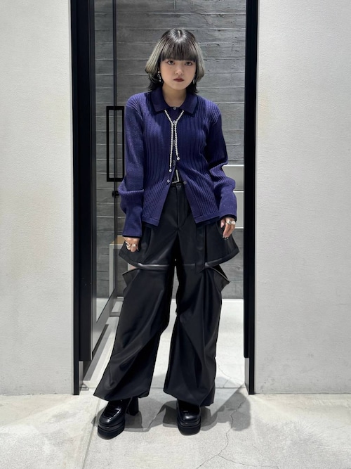 レースアップチャンキーサボサンダル(HARE)