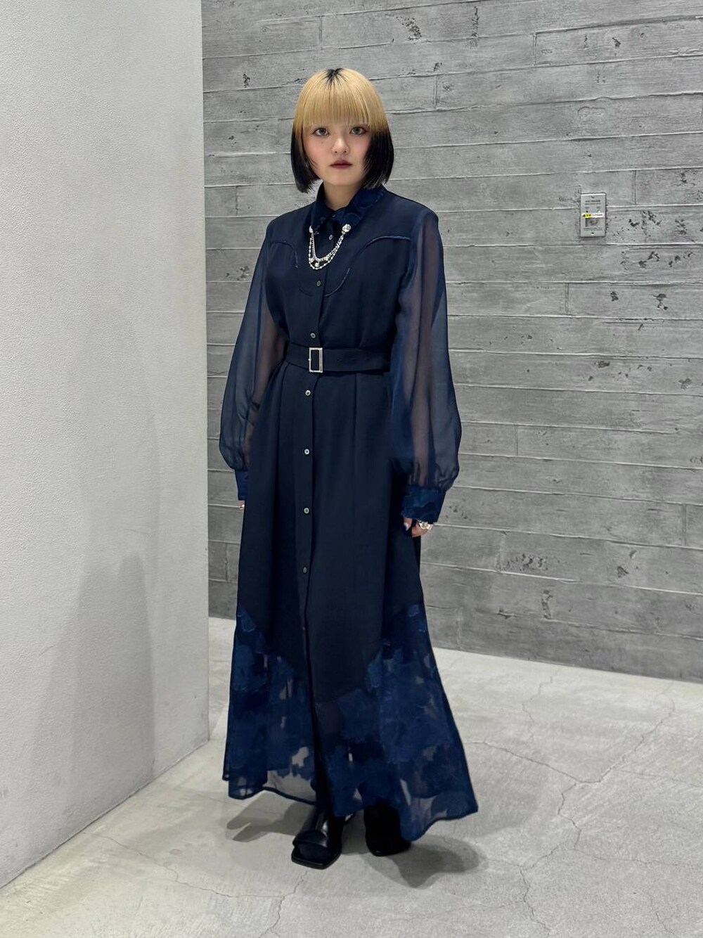 HARE イソザイキリカエシアーワンピース　ブルー HARE｜イソザイキリカエシアーワンピース | Rakuten Fashion