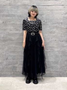 「アイテム（ドレスシューズ）」を使った、かのんさん（レディース・149cm）の夏コーディネート