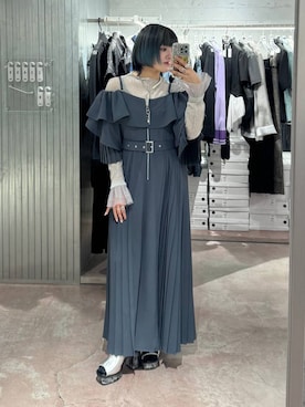 「HARE（ハレ）のアイテム（トップス）」を使った、かのんさん（レディース・149cm）の春コーディネート