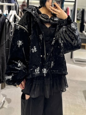 「アイテム（ブルゾン）」を使った、かのんさん（レディース・149cm・20代）の秋コーディネート