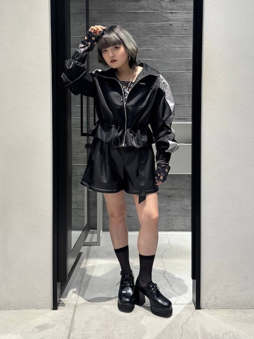 レースアップチャンキーサボサンダル(HARE)