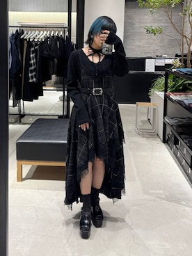 「アイテム（ワンピース）」を使った、かのんさん（レディース・149cm）の夏コーディネート