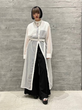 「アイテム（ワンピース/ドレス）」を使った、かのんさん（レディース・149cm・20代）の夏コーディネート
