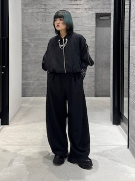「アイテム（ブローチ/コサージュ）」を使った、かのんさん（レディース・149cm）の秋コーディネート