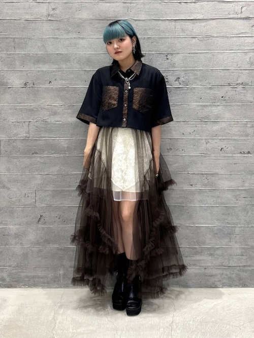 セール】チュールフリルベルトスカート(HARE)（スカート）｜HARE（ハレ