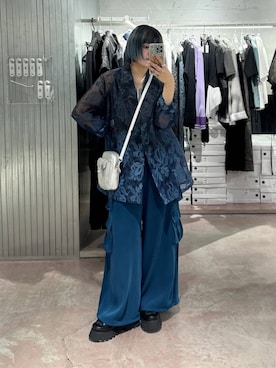 「HARE（ハレ）のアイテム（トップス）」を使った、かのんさん（レディース・149cm）の春コーディネート