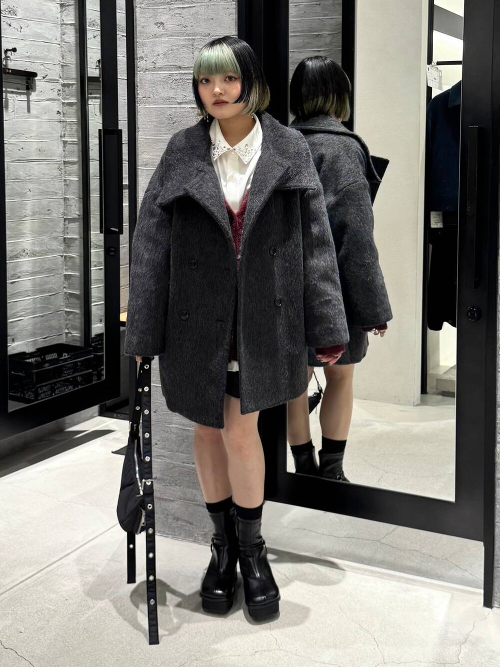 ヴィンテージジャガードショートパンツ(HARE)を使った人気