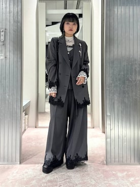 「HARE（ハレ）のアイテム（ジャケット/アウター）」を使った、かのんさん（レディース・149cm）の夏コーディネート