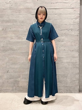 ジャガードキリカエタックワンピース(HARE)を使った人気ファッション