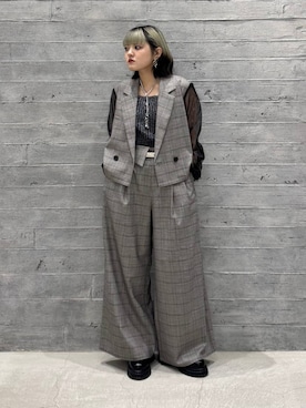 「アイテム（ドレスシューズ）」を使った、かのんさん（レディース・149cm）の夏コーディネート