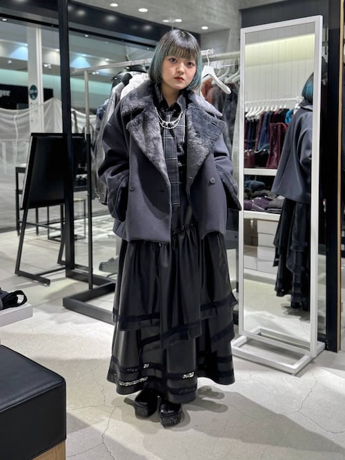 HARE ダークグレー 合成皮革 ロングスカート HARE ダークグレー 合成皮革 ロングスカート 楽天市場】フェイクレザー