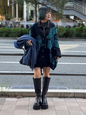 「アイテム（パーカー）」を使った、かのんさん（レディース・149cm）の秋コーディネート