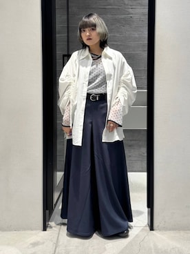 「HARE（ハレ）のアイテム（その他パンツ）」を使った、かのんさん（レディース・149cm・20代）の秋コーディネート