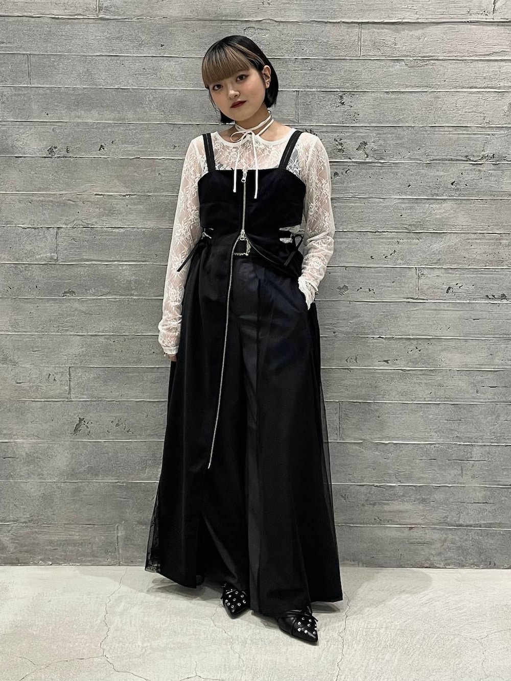超美品　HARE ハレ EDGY MODE ジップイソザイキャミワンピース 楽天市場】【EDGY MODE】ジップイソザイキャミワンピース HARE