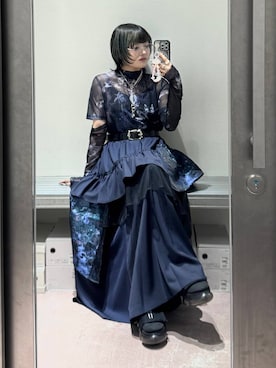「HARE（ハレ）のアイテム（トップス）」を使った、かのんさん（レディース・149cm）の夏コーディネート