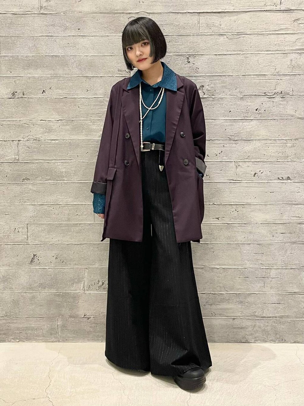 TRカットオフミドルジャケット(HARE)を使った人気ファッション