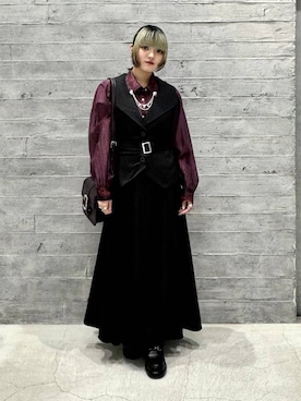 「アイテム（ブローチ/コサージュ）」を使った、かのんさん（レディース・149cm）の夏コーディネート