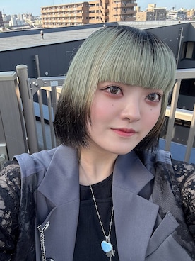 「アイテム（テーラードジャケット）」を使った、かのんさん（レディース・149cm）の夏コーディネート