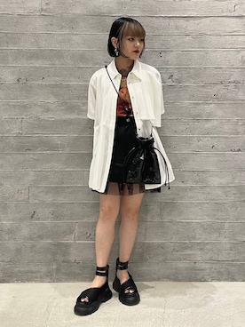 かのんさん（レディース・149cm）の夏コーディネート