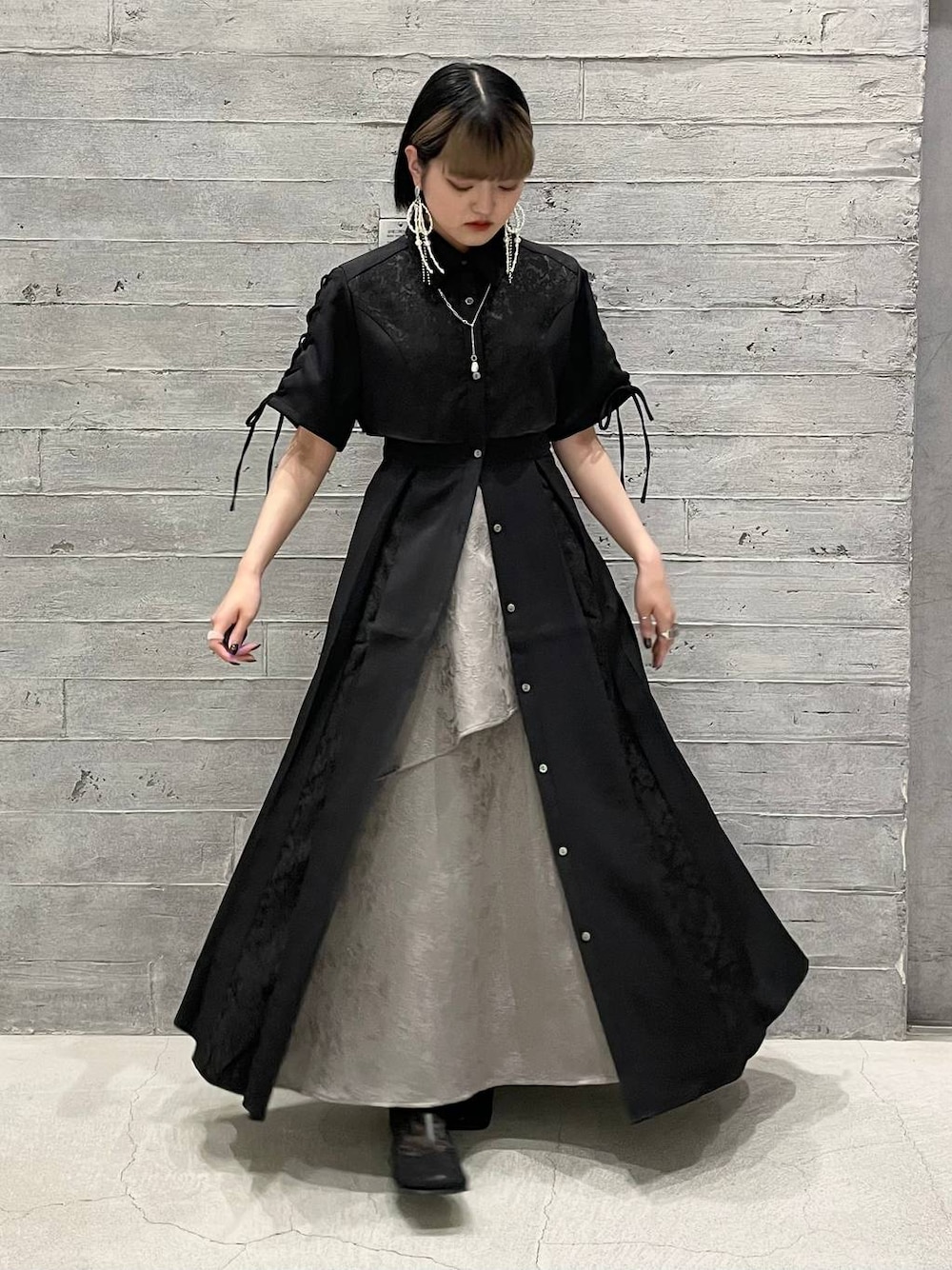 saharaジャガードワンピースezick hare ameri saharaジャガードワンピースezick hare ameri saharaジャガード