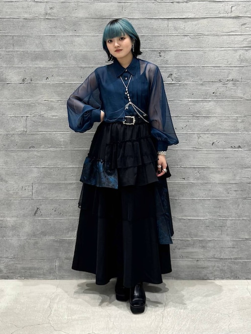 セール】アートジャガードキリカエフレアスカート(HARE