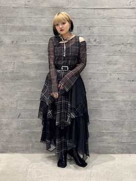 「アイテム（アクセサリー）」を使った、かのんさん（レディース・149cm・20代）の春コーディネート