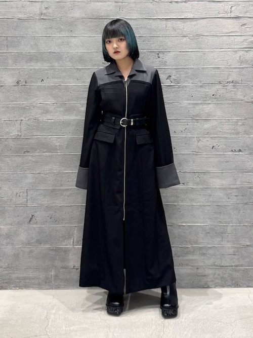 セール】ジップレイヤーハイショクワンピース(HARE)（ワンピース