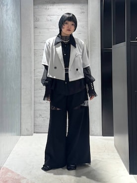 「HARE（ハレ）のアイテム（シューズ）」を使った、かのんさん（レディース・149cm）の春コーディネート