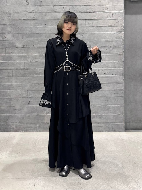 アシメフリルシシュウワンピース(HARE)（ワンピース）｜HARE（ハレ）の