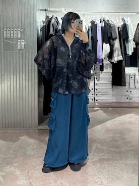 「HARE（ハレ）のアイテム（トップス）」を使った、かのんさん（レディース・149cm）の春コーディネート