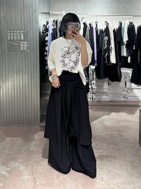 「HARE（ハレ）のアイテム」を使った、かのんさん（レディース・149cm）の春コーディネート