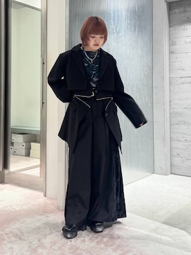 「HARE（ハレ）のアイテム（アクセサリー）」を使った、かのんさん（レディース・149cm）の秋コーディネート