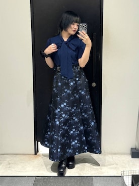 「HARE（ハレ）のアイテム（ワンピース/ドレス）」を使った、かのんさん（レディース・149cm）の夏コーディネート
