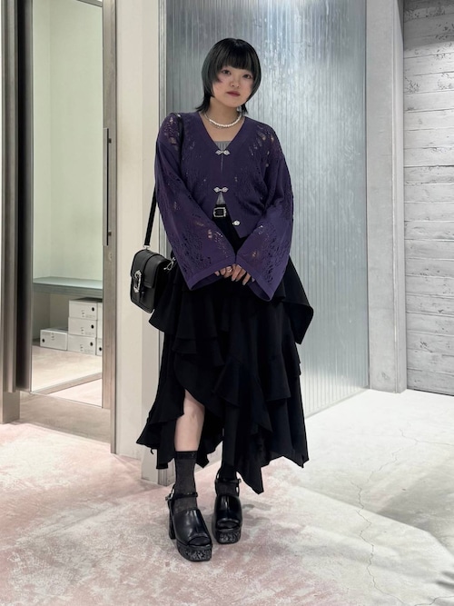 セール】【S/M/L 3サイズ展開】ガラソールチャンキーサンダル(HARE