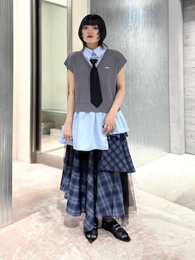 かのんさん(レディース・149cm)の夏コーディネート