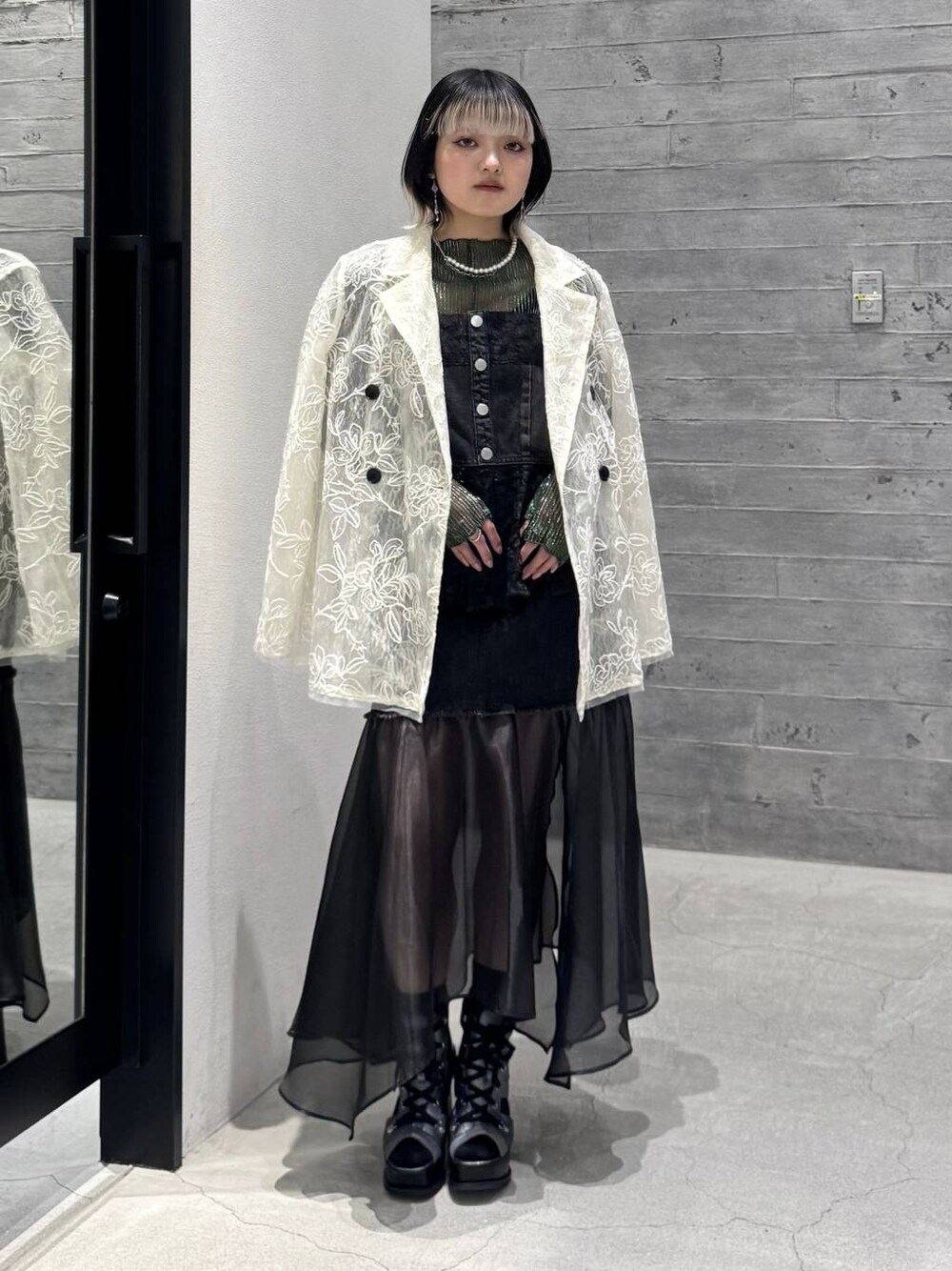 デニムシアーキリカエスカート(HARE)を使った人気ファッション