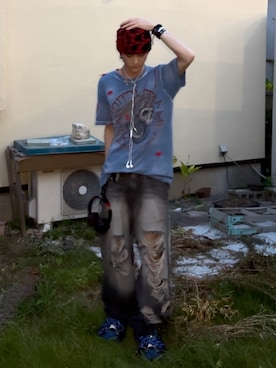 「アイテム（アクセサリー）」を使った、サマーの潮さん（メンズ・167cm・20代）の夏コーディネート