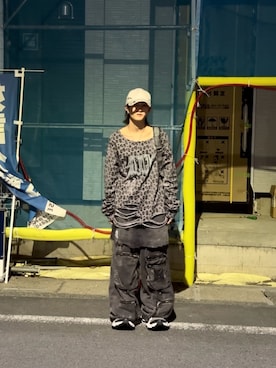 「アイテム（ネックレス）」を使った、サマーの潮さん（メンズ・167cm）の秋コーディネート