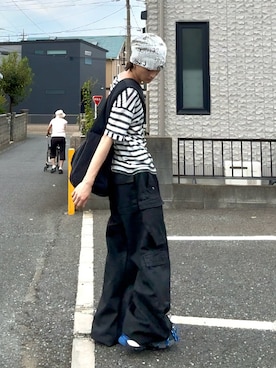 「NEXT IMPULSIVE（ネクストインプルーシブ）のアイテム」を使った、内緒の一郎さん（メンズ・167cm）の秋コーディネート